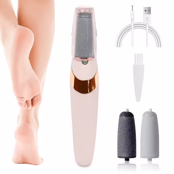 12 Rechargeable Electric Foot Exfoliator